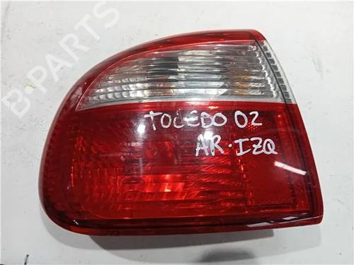 Used Left taillight SEAT TOLEDO II (1M2) 1.9 TDI (110 hp) 23916987