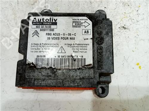 Kollisjonspute styreenhet CITROËN C3 II (SC_) 1.4 HDi 70 (SC8HZC, SC8HR0, SC8HP4) | BP24967298M53 