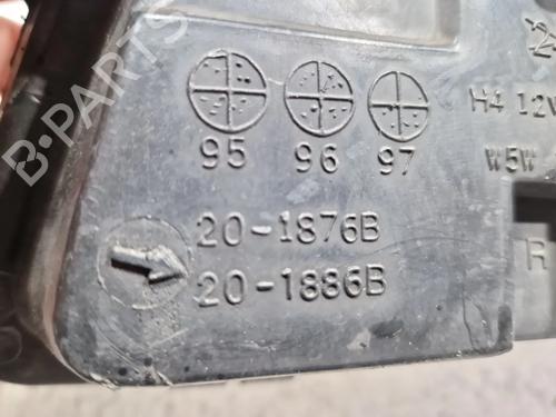 Right headlight OPEL VECTRA A (J89) 2.0 i (F19, M19) | BP29521117C29 