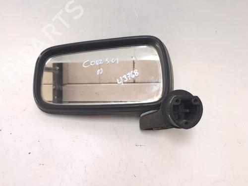 Used Left mirror OPEL CORSA D (S07) 1.0 (L08, L68) (60 hp) 25017762