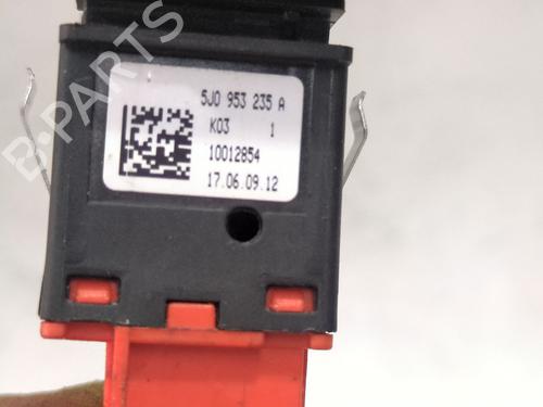 Warning switch SKODA FABIA II (542) 1.2 | BP34114222I22  - Image 5