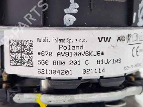 Driver airbag VW PASSAT ALLTRACK B8 Variant (3G5, CB5) 2.0 TDI 4motion | BP29519604C9 