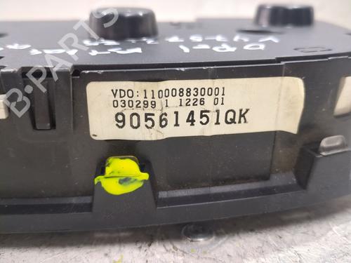 Kombiinstrument OPEL ASTRA G Saloon (T98) 2.0 DI (F69) | BP29876207C47
