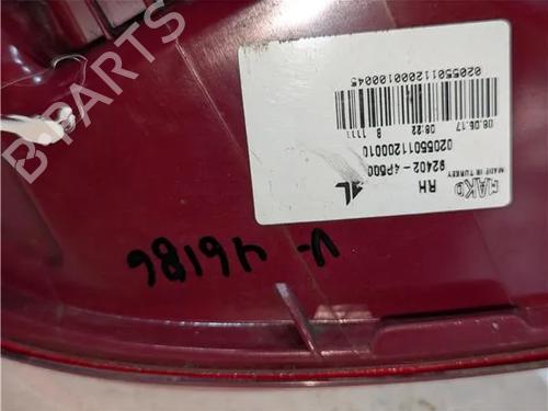 Used Right taillight HYUNDAI i20 I (PB, PBT) 1.2 (78 hp) 23925101