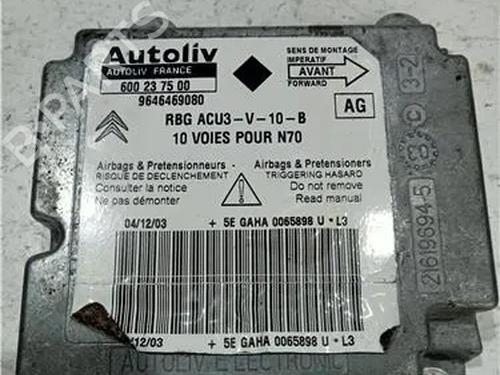 Airbag styreenhed CITROËN XSARA Coupe (N0) 2.0 HDI 90 (90 hp) 23931670