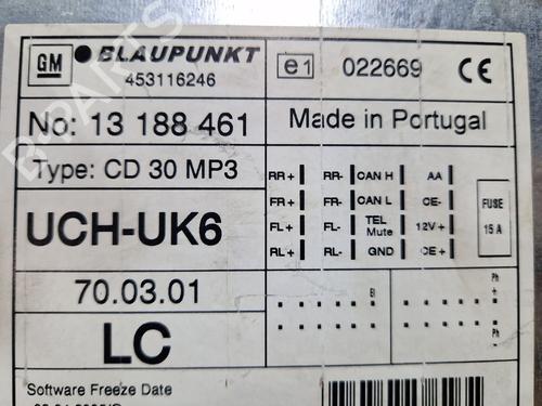 Radio OPEL ASTRA H (A04) 1.7 CDTI (L48) | BP30000837E6 