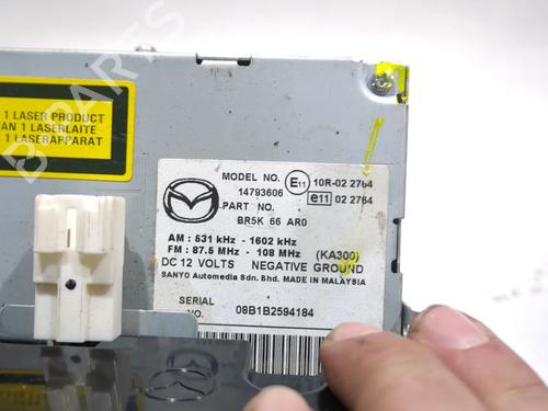 Radio MAZDA 3 (BK) 1.6 DI Turbo | BP24629088E6