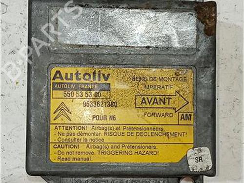 Kollisjonspute styreenhet CITROËN XSARA (N1) 1.9 TD (90 hp) 24967286