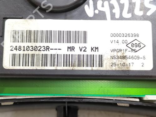 Instrument cluster DACIA SANDERO II 1.5 dCi 75 / Blue dCi 75 (B8JW, B8M4, B8AH, B8M7, B8M6) | BP28480674C47