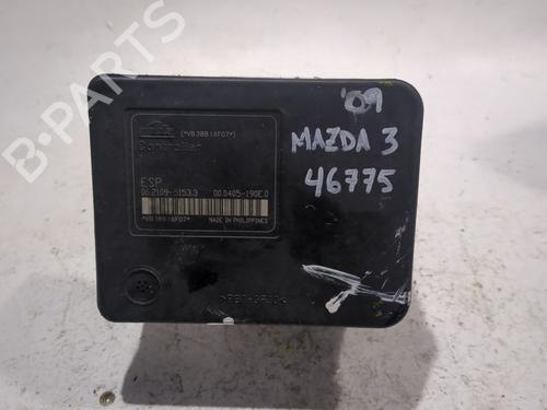 Used ABS pump MAZDA 3 (BK) 1.6 DI Turbo (109 hp) 24200548