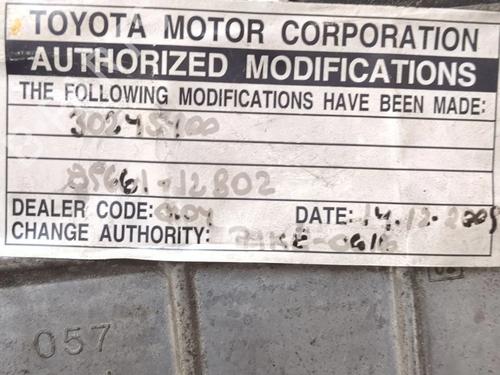 Elektronisk modul TOYOTA AURIS (_E18_) 2.0 D-4D (ADE186_, ADE186R) | BP26002094M83 