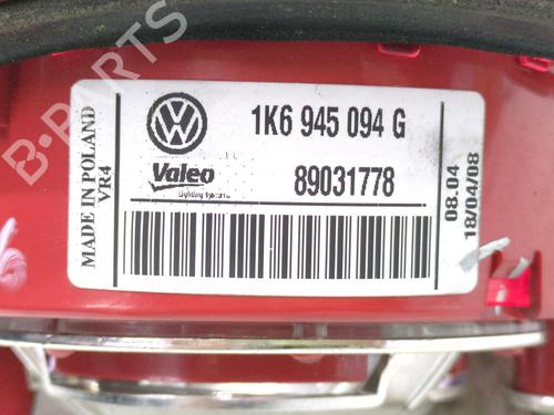 Right tailgate light VW GOLF V (1K1) 1.9 TDI | BP32656687C80 