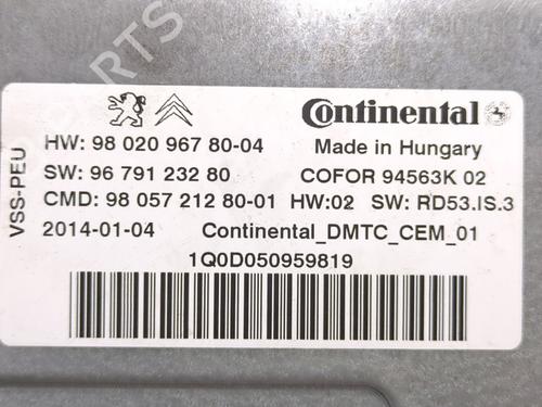 Start/Stop ECU CITROËN C4 II (NC_) 1.6 HDi 115 | BP33618174M59 - Image 4