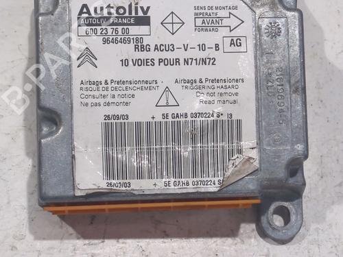 Kollisjonspute styreenhet CITROËN XSARA (N1) 2.0 HDi 90 (90 hp) 24968224