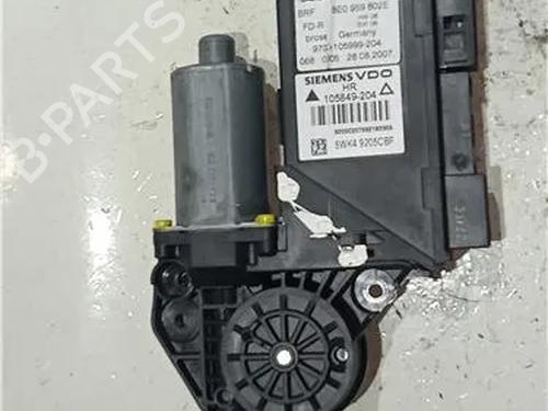 Rudehejsemotor bagstkærm højre AUDI A4 B7 (8EC) 2.0 TDI 16V (140 hp) 23923025
