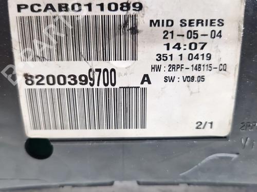 Instrument cluster RENAULT MEGANE II (BM0/1_, CM0/1_) 1.5 dCi (BM0F, BM0T, BM2B, CM0F, CM0T) | BP29526473C47 