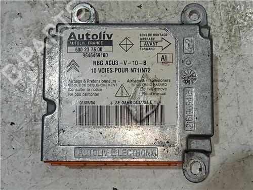 Kollisjonspute styreenhet CITROËN XSARA (N1) 1.9 TD (90 hp) 24967559