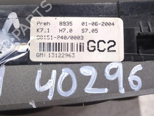 Climate control OPEL ASTRA H Saloon (A04) 1.7 CDTi (L69) | BP23928143I5