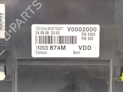 Instrument cluster VW GOLF V (1K1) 1.9 TDI 4motion | BP26921924C47 