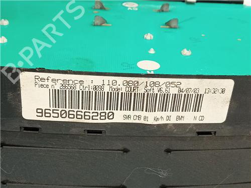 Instrument cluster PEUGEOT 406 (8B) 2.0 HDI 110 | BP23908105C47 