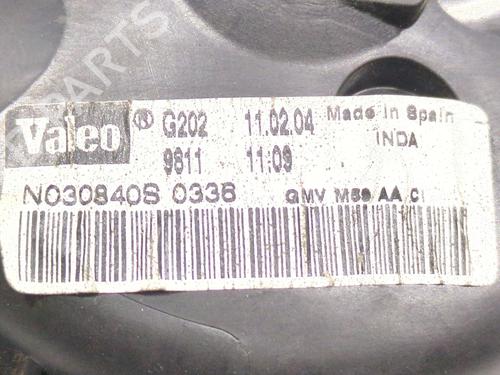 Heater blower motor CITROËN BERLINGO / BERLINGO FIRST MPV (MF_, GJK_, GFK_) 1.4 i (MFKFX, MFKFW, GJKFWB, GJKFWC, GFKFWC) | BP30965699M62