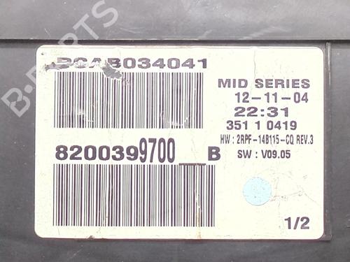 Instrument cluster RENAULT MEGANE II Saloon (LM0/1_) 1.9 dCi | BP27858652C47