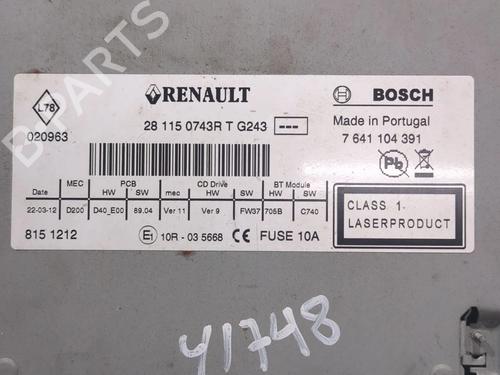 Radio RENAULT FLUENCE (L3_) 1.5 dCi (L30D, L30L, L306, L33F, L33L, L33M, L33V, L33W) | BP24200208E6 - Image 2