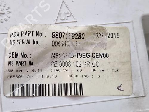 Instrument cluster PEUGEOT 308 I (4A_, 4C_) 1.6 HDi | BP29519024C47