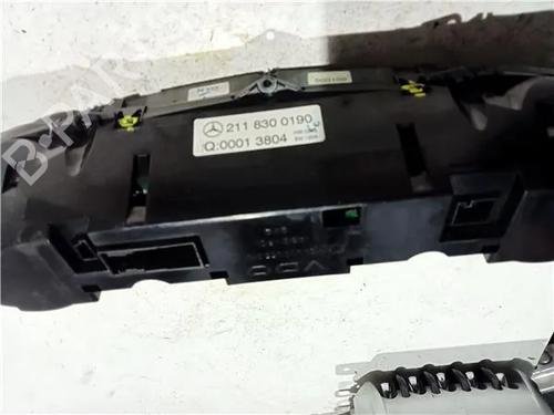 Climate control MERCEDES-BENZ E-CLASS (W210) E 220 CDI (210.006) | BP23929548I5 