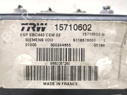 ABS pump PEUGEOT 407 (6D_) 2.0 HDi 135 (6DRHRH, 6DRHRE, 6DRHRG, 6DRHRJ) | BP27860134M43 