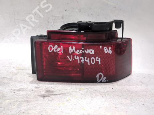 Used Rear fog light OPEL MERIVA A MPV (X03) 1.7 CDTI (E75) (100 hp) 27859877