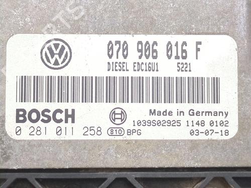 Elektronisk modul VW TOUAREG (7LA, 7L6, 7L7) 2.5 R5 TDI | BP28623144M83