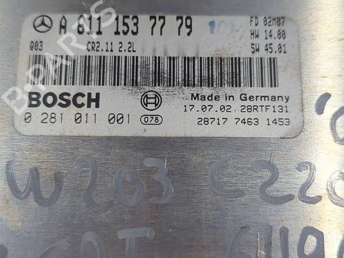 Elektronisk modul MERCEDES-BENZ C-CLASS (W203) C 220 CDI (203.006, 203.008) | BP23927062M83 