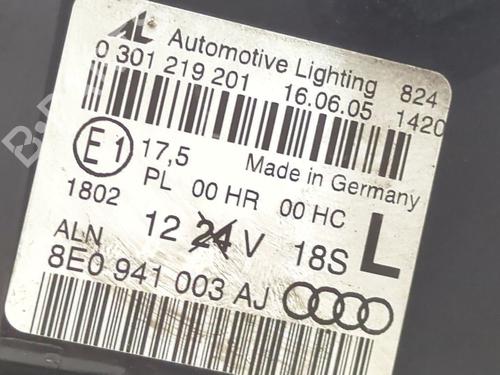 Left headlight AUDI A4 B7 (8EC) 2.0 TDI 16V | BP38800940C28 - Image 7