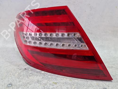 Used Left taillight MERCEDES-BENZ C-CLASS Coupe (C204) C 220 CDI (204.302) (170 hp) 29519594