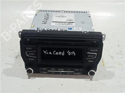 Used Radio KIA CEED (CD) 1.4 (99 hp) 23923326