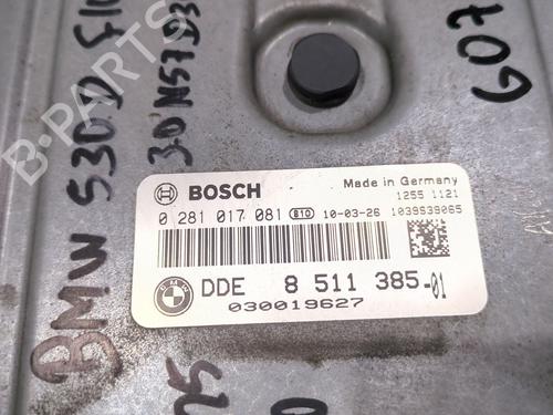 Used Engine control unit (ECU) BMW 5 (F10) 530 d (258 hp) 29998769