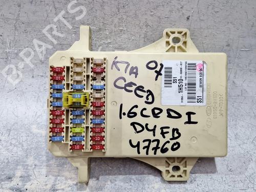 Fuse box KIA CEE'D Hatchback (ED) 1.6 CRDi 115 | BP29518759E1 