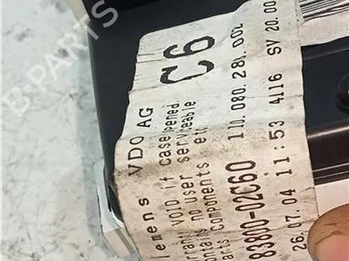 Instrument cluster TOYOTA COROLLA (_E12_) 1.6 VVT-i (ZZE121_, ZZE121R) | BP23911805C47 