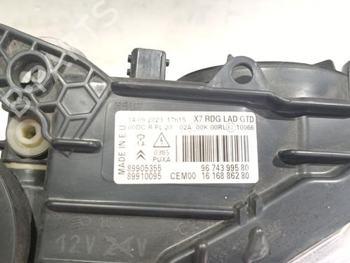 Left headlight CITROËN C5 III Break (RW_) 2.0 HDi 150 / BlueHDi 150 (RWRHEJ, RWRHE8) | BP38987743C28 - Image 7