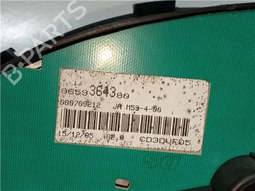 Instrument cluster CITROËN BERLINGO / BERLINGO FIRST MPV (MF_, GJK_, GFK_) 2.0 HDi 4x4 (MFRHY) | BP23912474C47