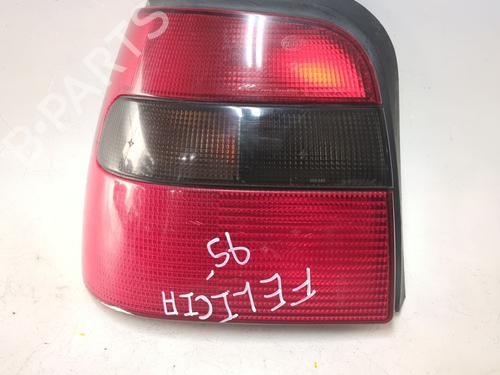 Used Left taillight SKODA FELICIA I (6U1) 1.6 (75 hp) 25470487