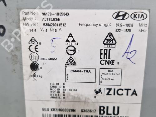 Radio HYUNDAI ix20 (JC) 1.6 CRDI | BP30937157E6