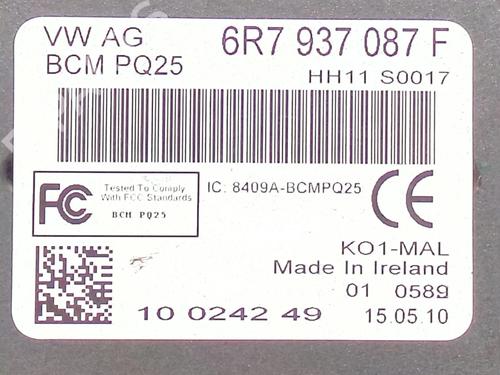 Fuse box SKODA FABIA II (542) 1.6 | BP29388457E1 