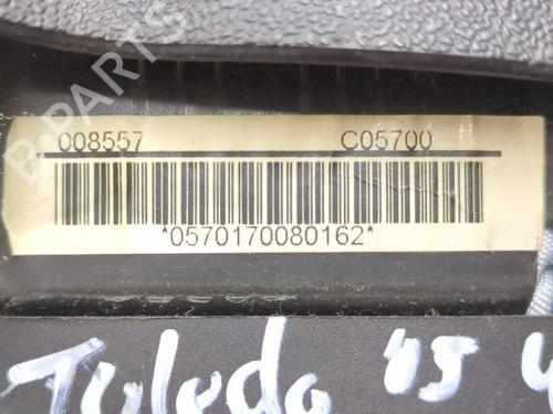 Driver airbag SEAT TOLEDO III (5P2) 2.0 TDI 16V | BP28599443C9 