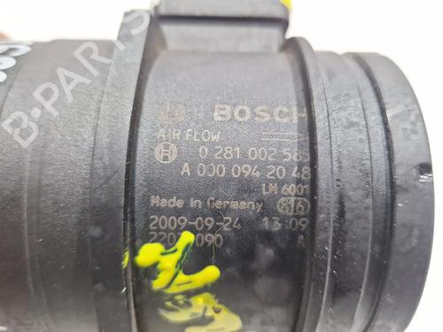 Mass air flow sensor MERCEDES-BENZ VITO / MIXTO Van (W639) 115 CDI (639.601, 639.603, 639.605) | BP29697263M95 