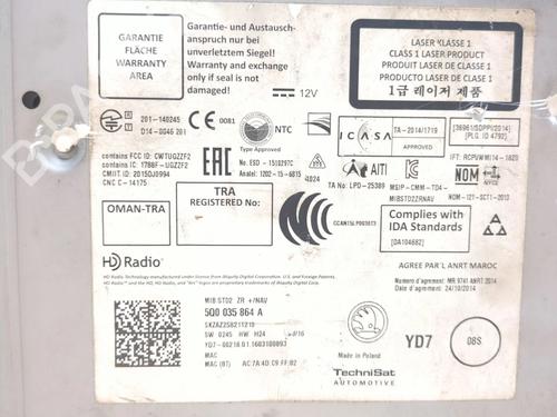 Radio SKODA FABIA III (NJ3) 1.0 | BP27255189E6 