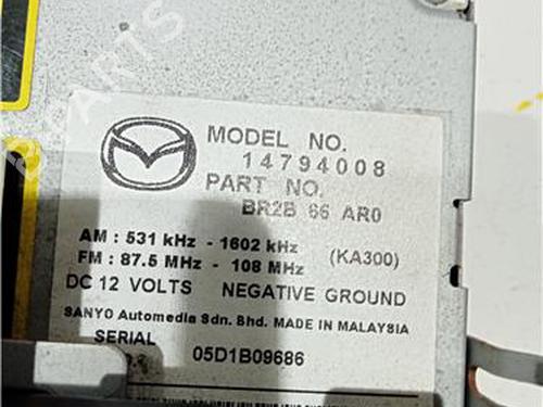 Radio MAZDA 3 Saloon (BK) 2.0 MZR-CD (BK12) | BP23909323E6 