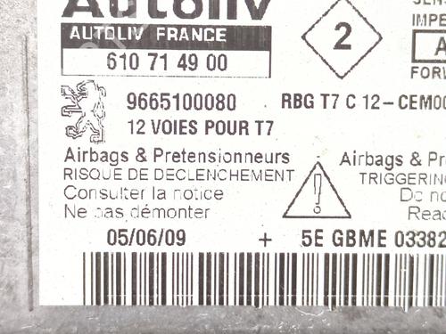ECU airbags PEUGEOT 308 I (4A_, 4C_) 1.6 HDi | BP25834418M53 