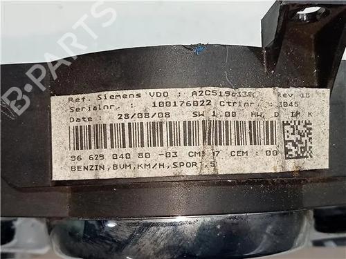 Instrument cluster PEUGEOT 207 (WA_, WC_) 1.4 HDi | BP23914484C47 